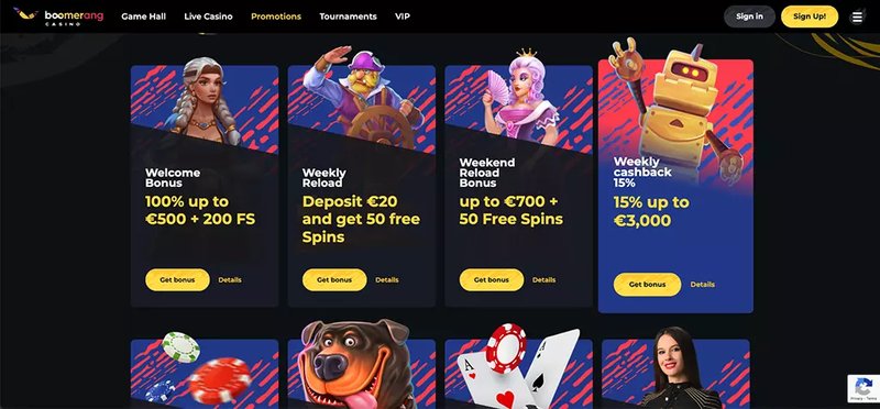 Izvedite več o boomerang casino